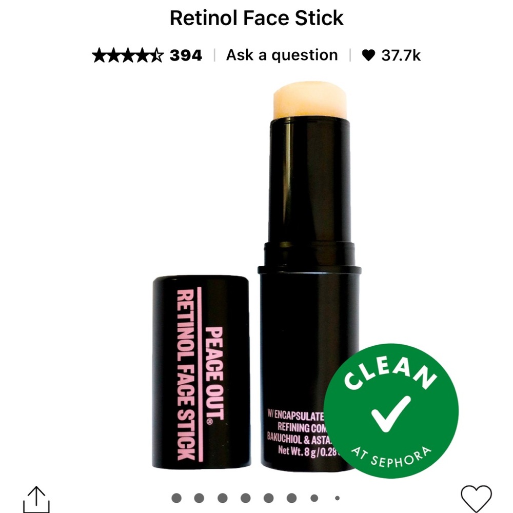 Retinol Face Stick - Black